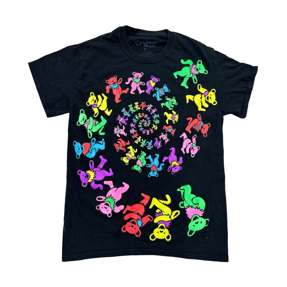 Grateful Dead Liquid Blue Bear T-Shirt